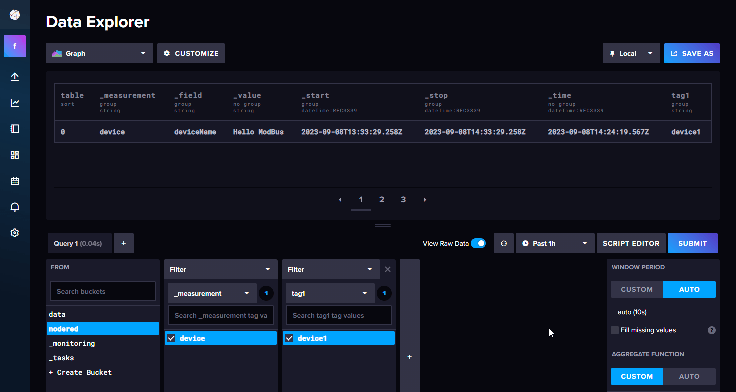 Legacy data to influxDB2