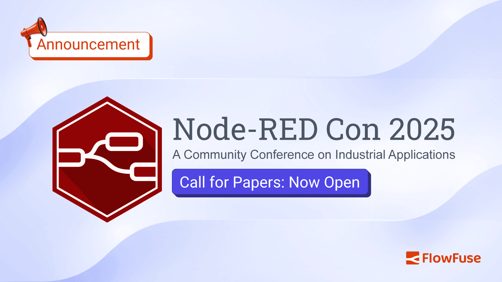 Image representing Announcing Node-RED Con 2025: A Community Conference on Industrial Applications