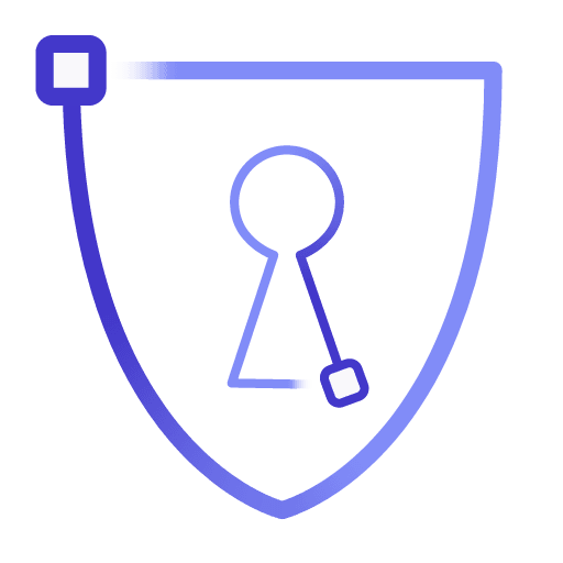 Graphic of a padlock, depicting 'Security'.
