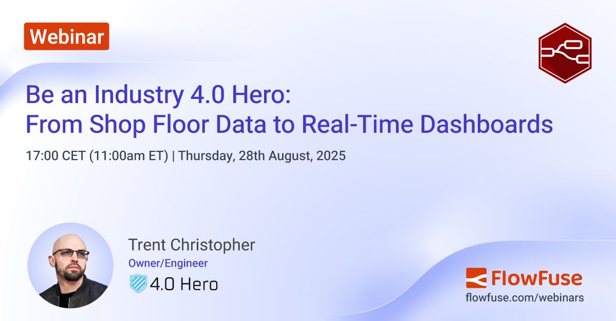 Image representing Be an Industry 4.0 Hero: From Shop Floor Data to Real-Time Dashboards